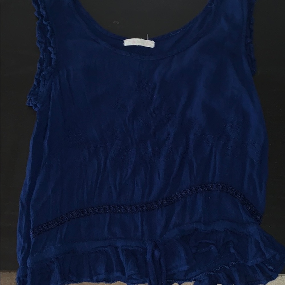 Navy Blue Top
